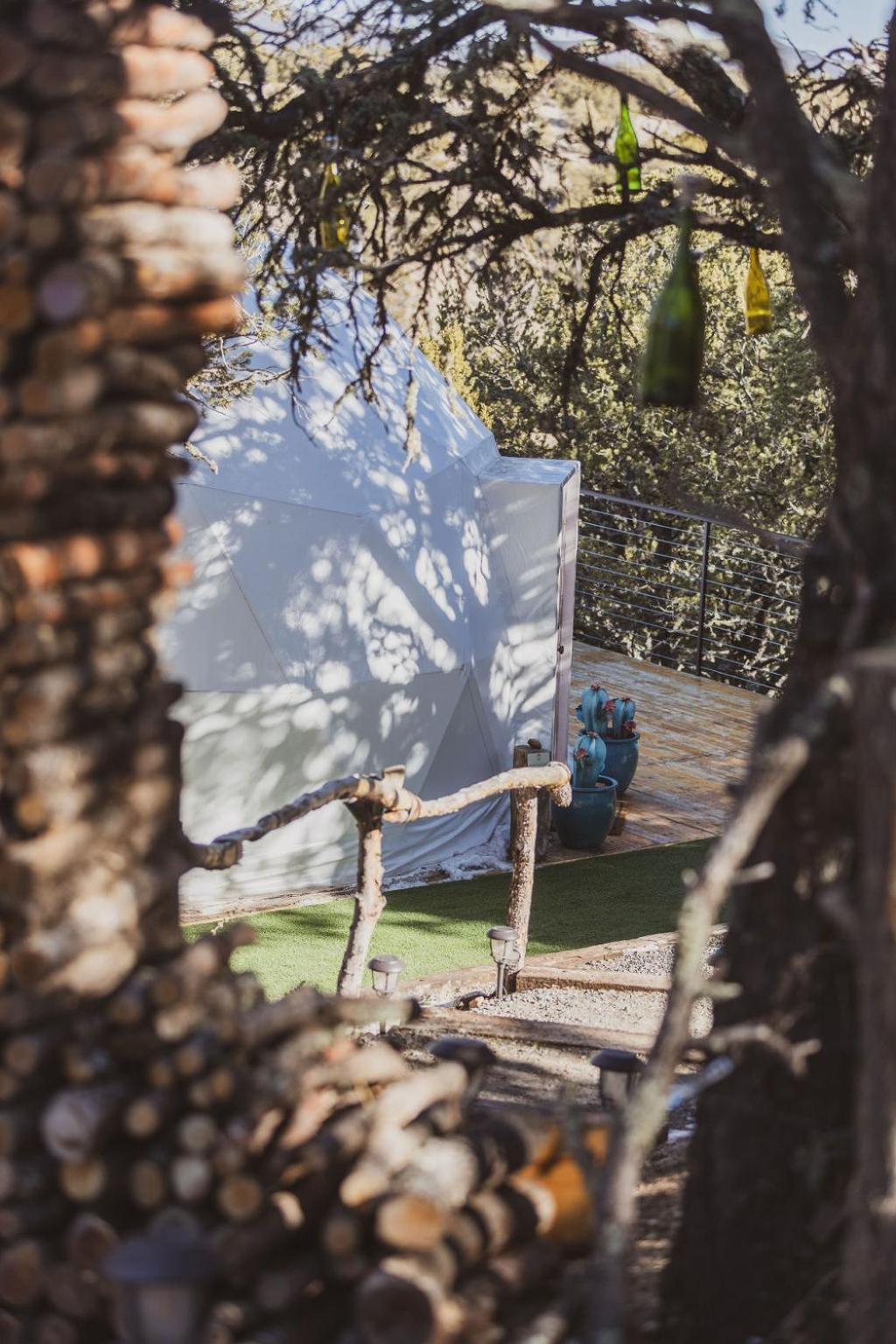 Zia Geo Dome At El Mistico Ranch, Glamping Vila Nogal Exterior foto